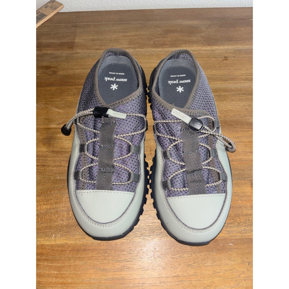 Snow Peak gray Field Traction Sandal size Men 9.5 Japan 27 women 10.5
